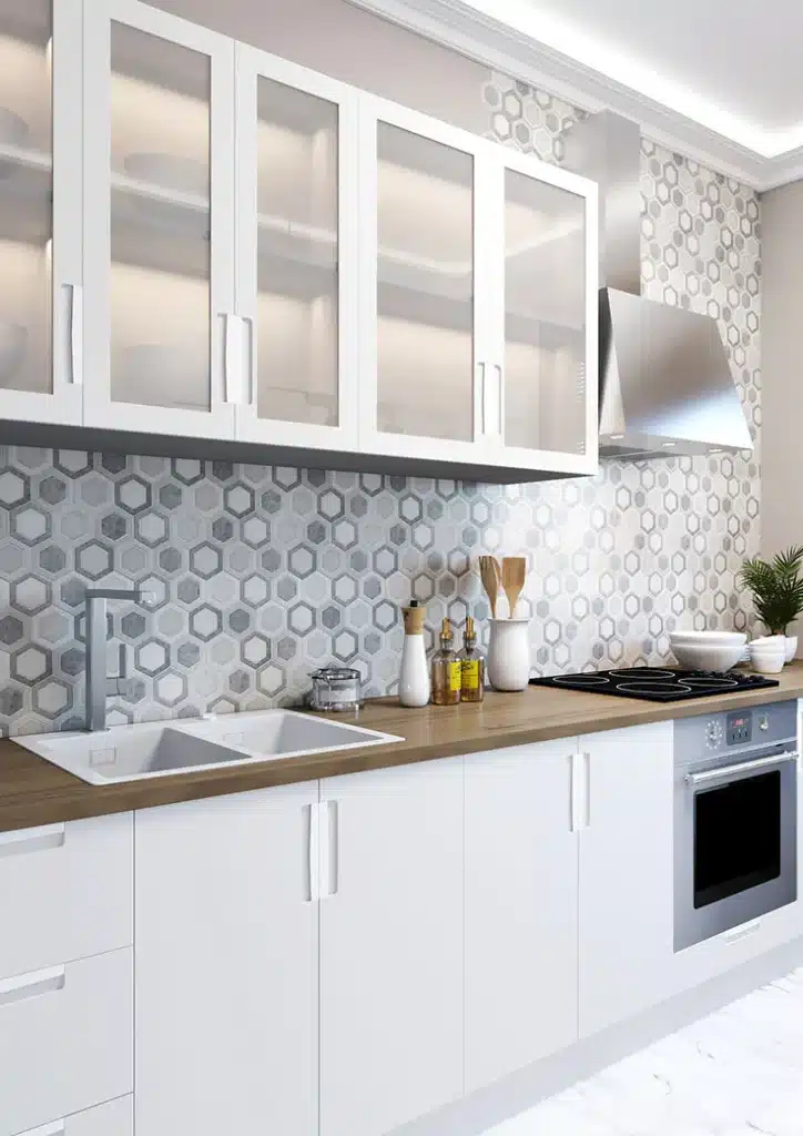 Geometric Shapes kitchen 