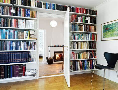 Bookish wall designs