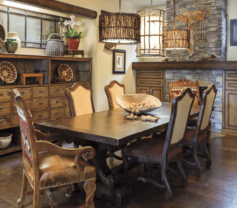 4 Dining room southwest decor