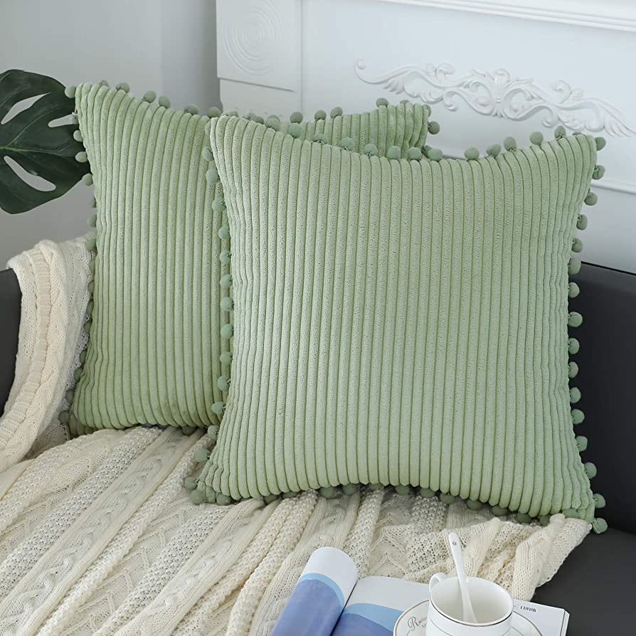 sage color pillowcase 