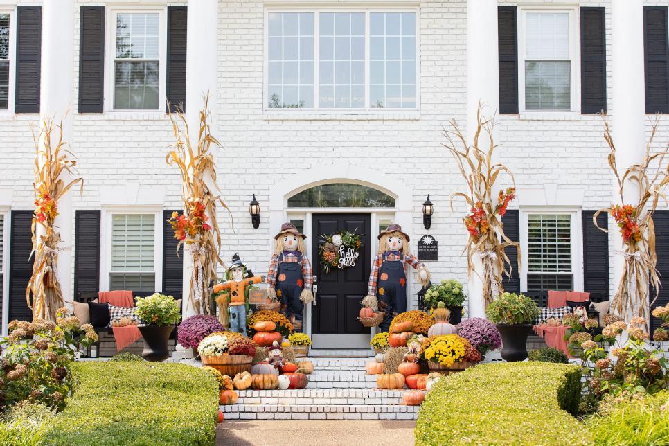 Amazing Fall Front Porch Decor Ideas