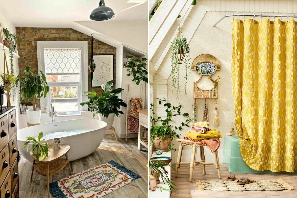 Bohemian Bathroom Decor Ideas & Trends