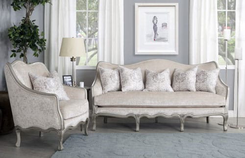 French Cabriole Sofa