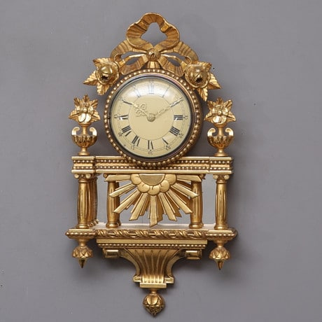 Clocks with Gilding