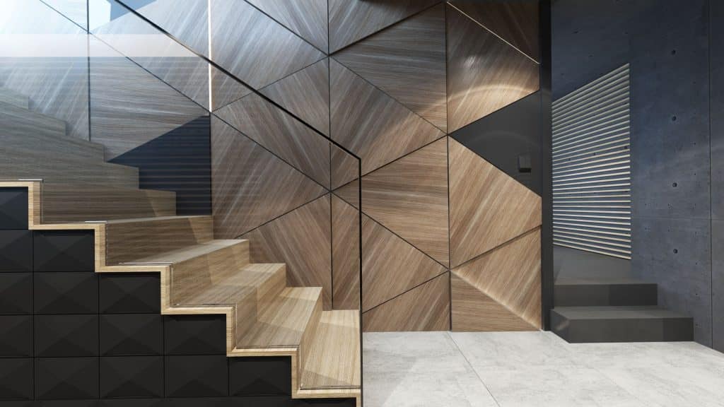 Contemporray Stair decor