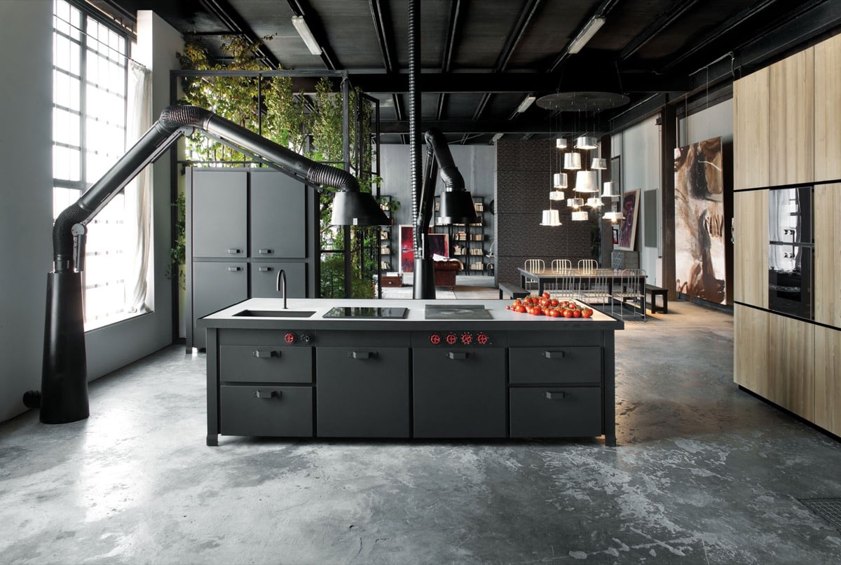 Industrial kitchen design