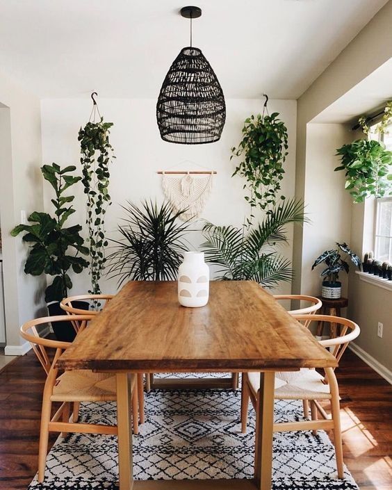 Rustic Boho dining room