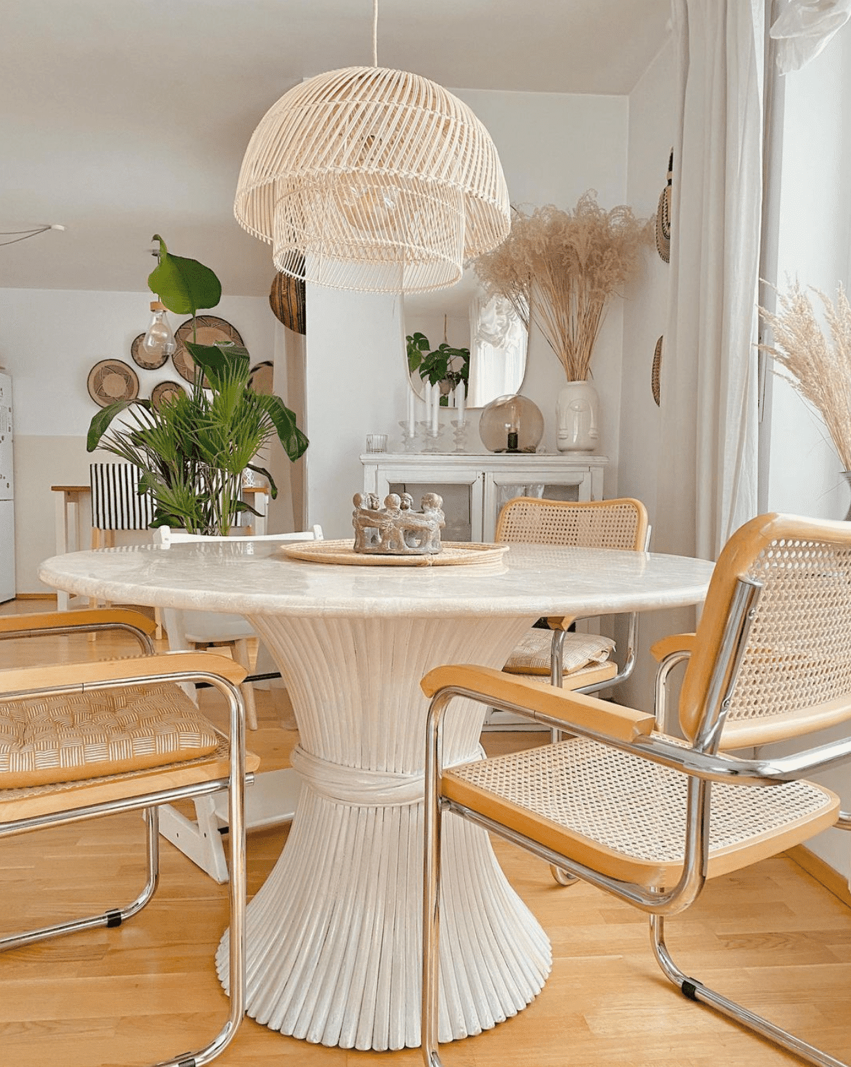 Textured Boho Dining Room