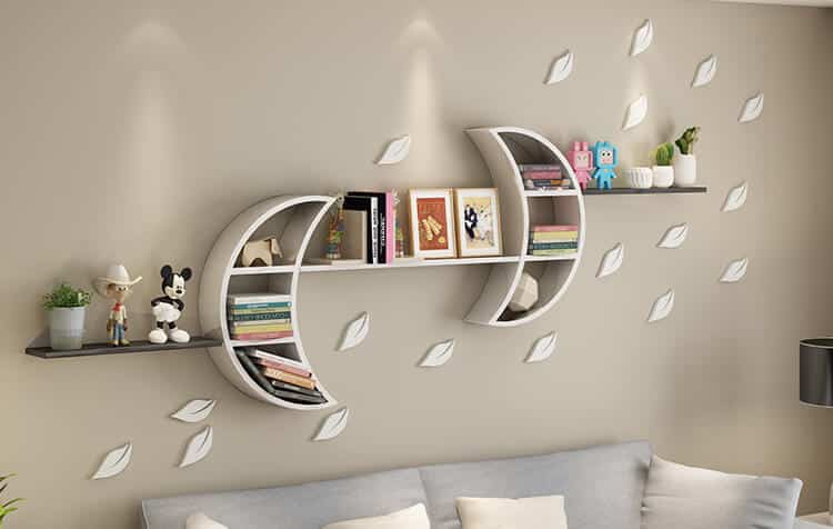 Crescent Moon Shelves 