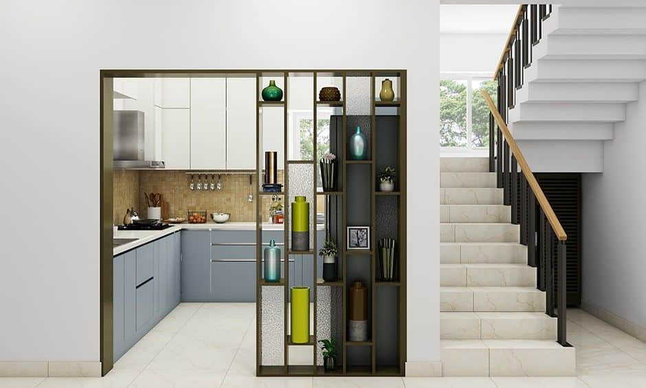 Faux Partition for Kitchen Design