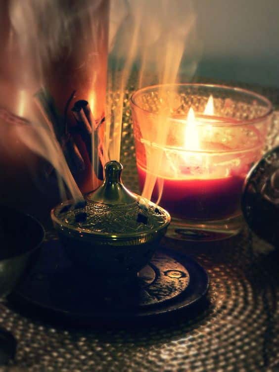 Candles and Incense