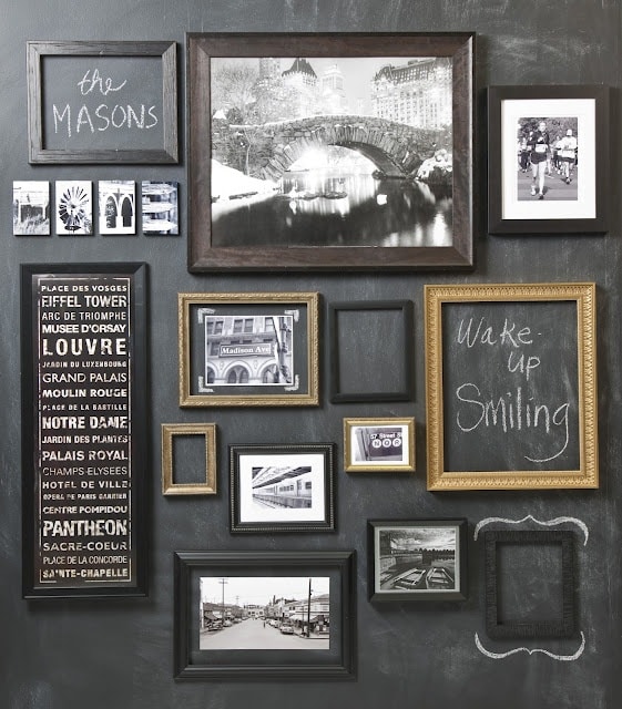 Chalkboard Photo Gallery