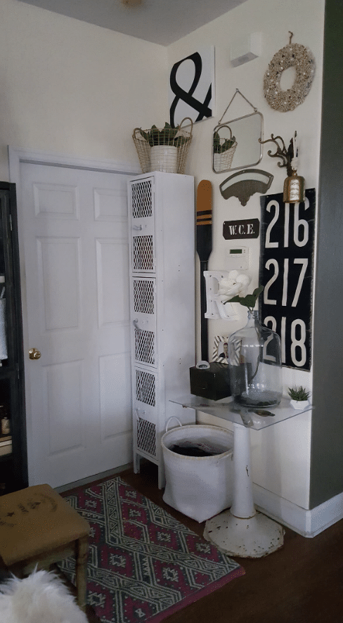 Antique Signs and Tools in the General Store Corner