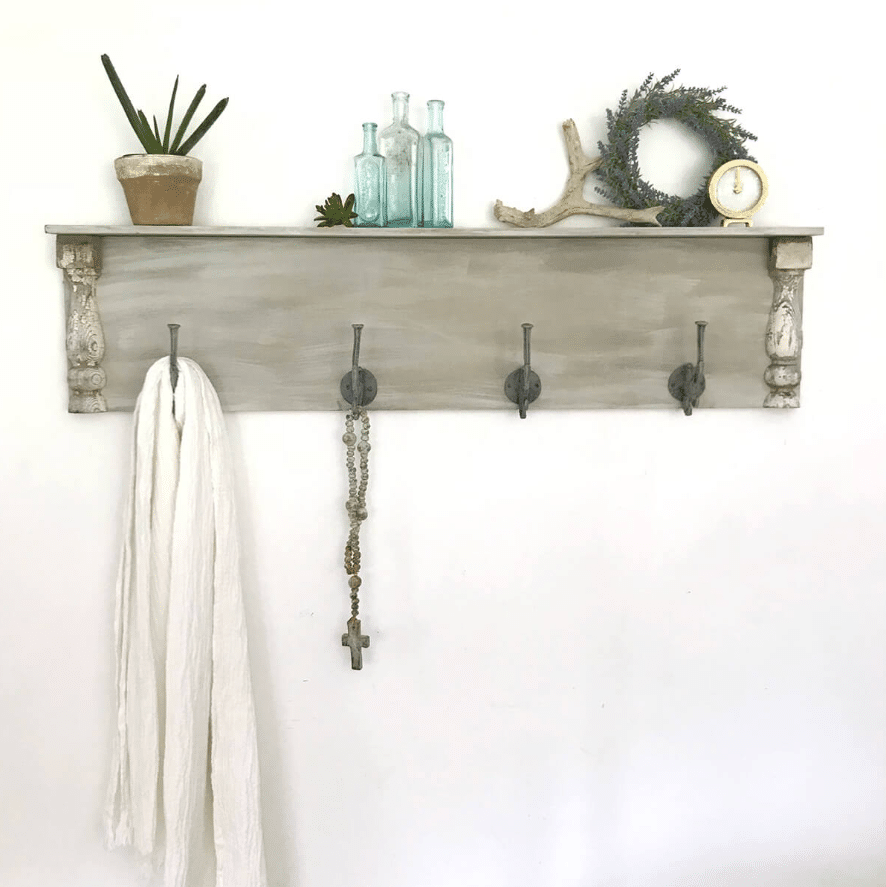 An Easy Nautical Hook and a Display Shelf