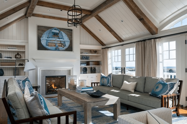 Nautical Theme Living Room Décor