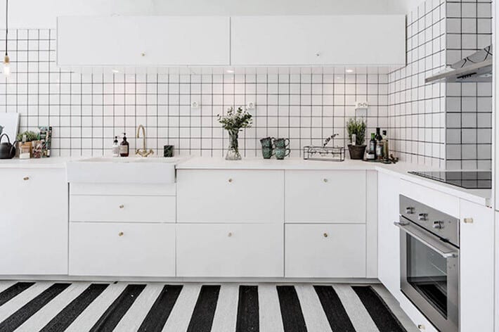 merging black and white bedroom 