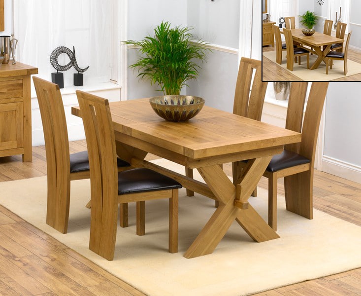 oak dining table 