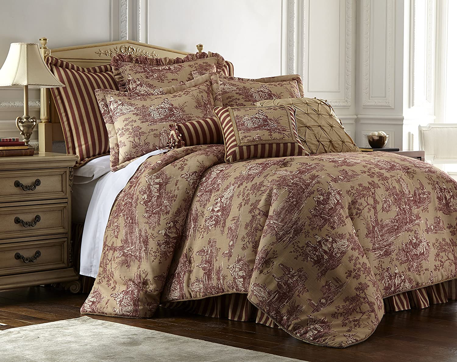 toile bedding