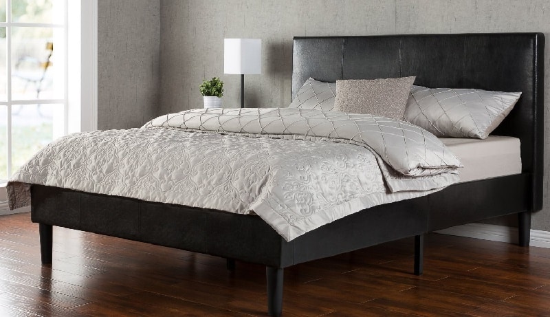 memory foam platform Scandinavian bed