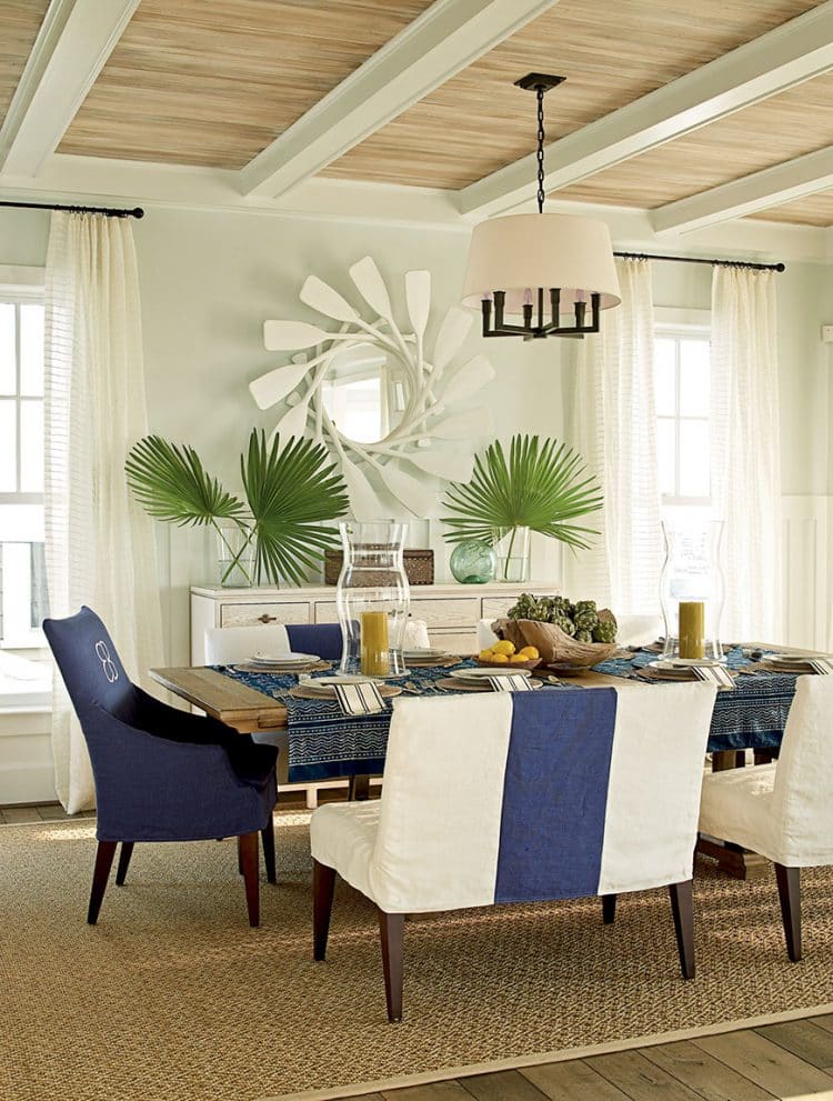 Dining Room, Designed with Modern Coastal Decor