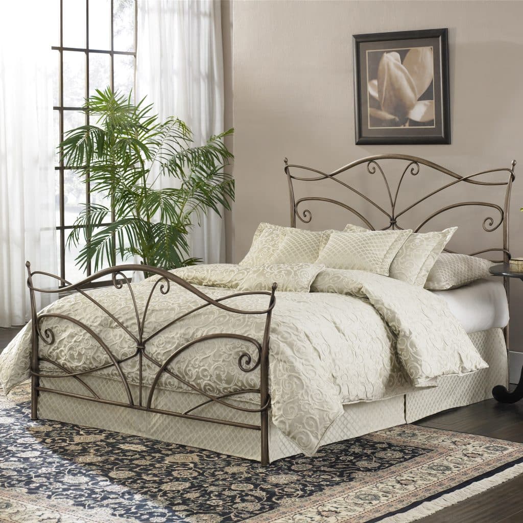 Iron Bed Frame Decor