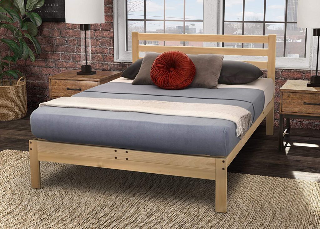 Lexington Bed Frame with Tulip Poplar