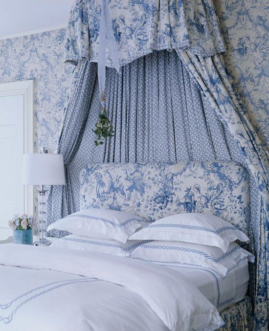 Toile Bedroom Decor