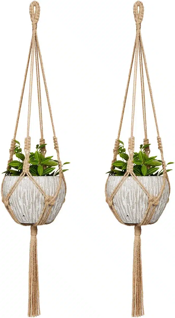 Mkono Small Macrame Plant Holders