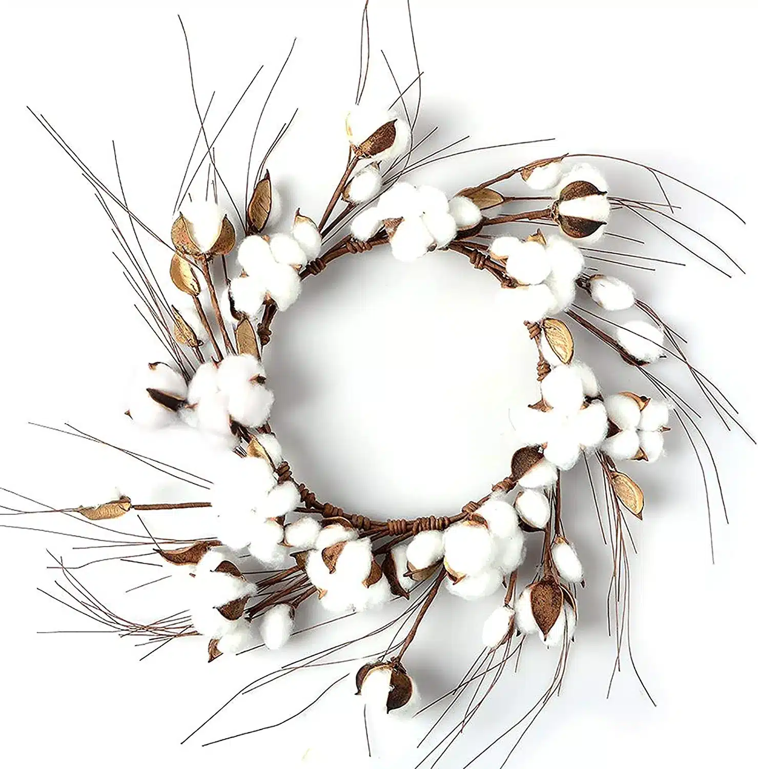 Cotton Christmas Wreaths