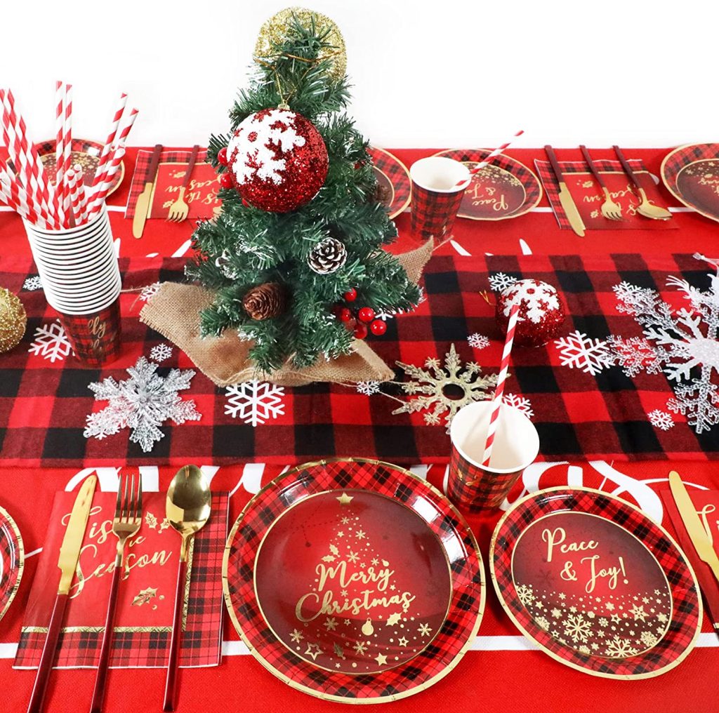 christmas tableware