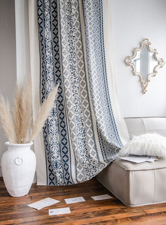 Boho curtain