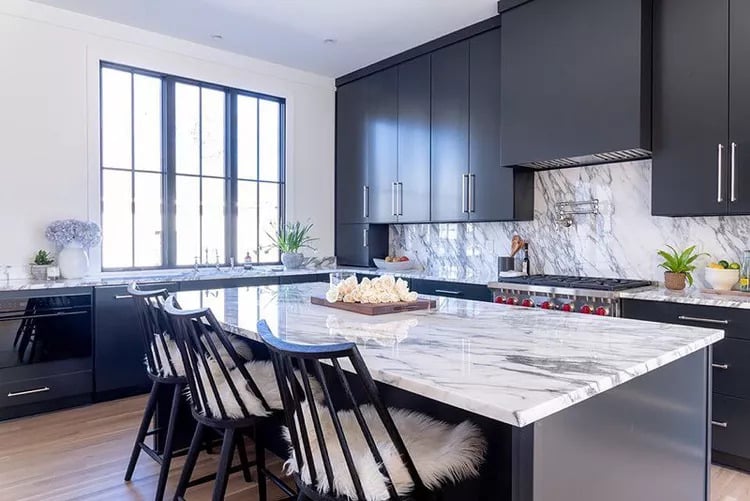 Backsplash With the Countertops in kitchen 