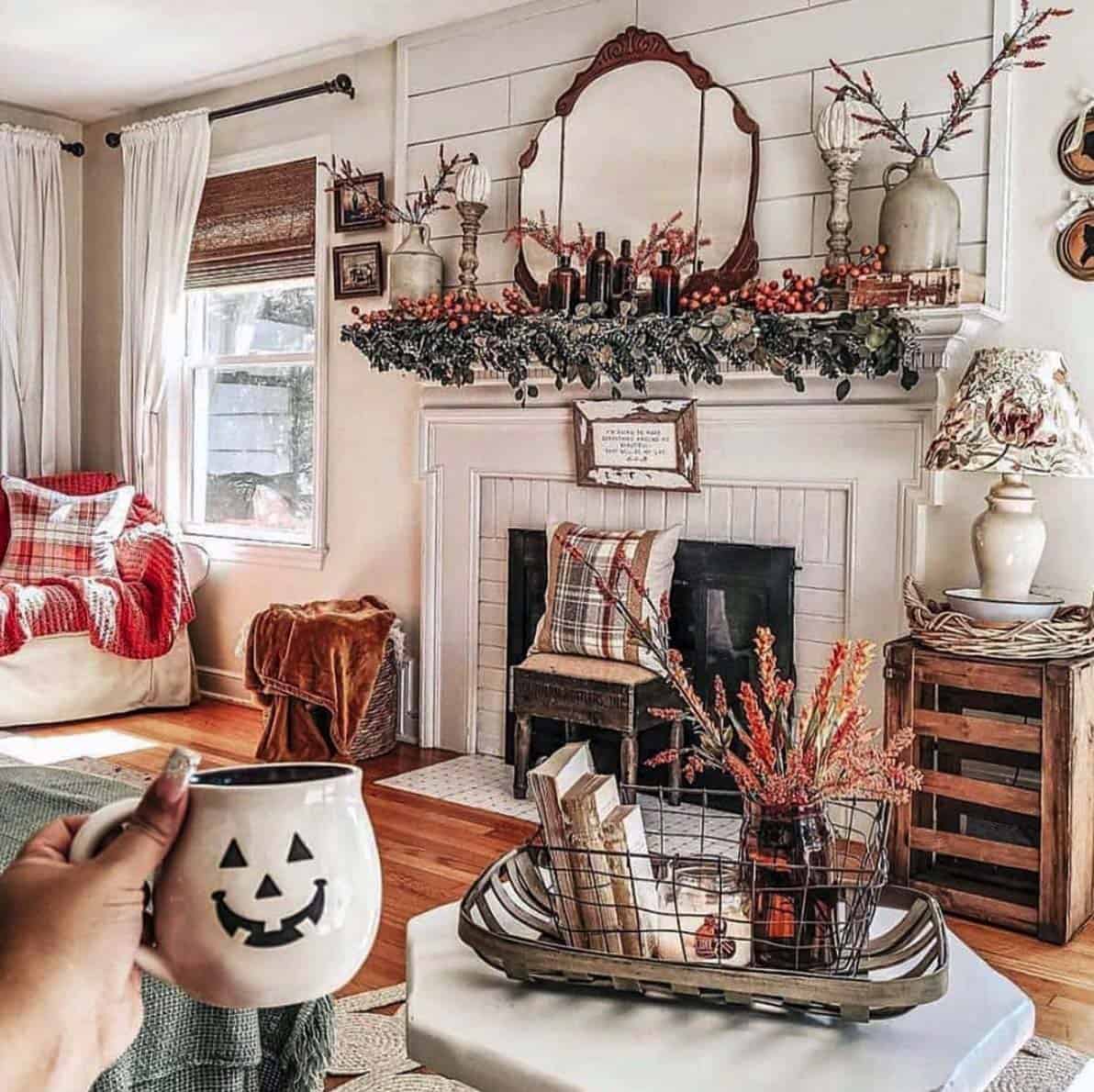 Cozy Farmhouse Fall Decor