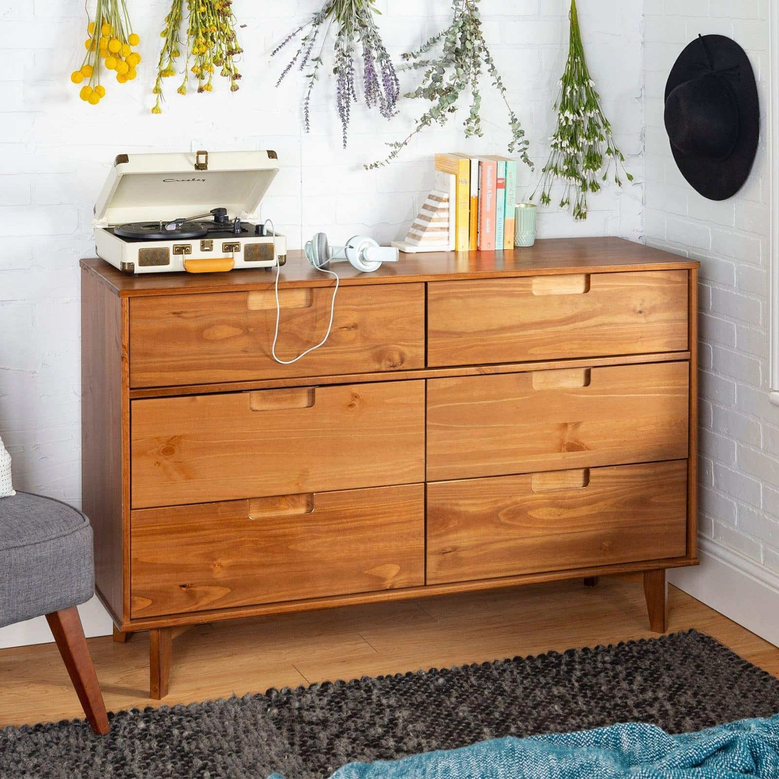 Gammelstaden Mid-century 6-drawer Dresser