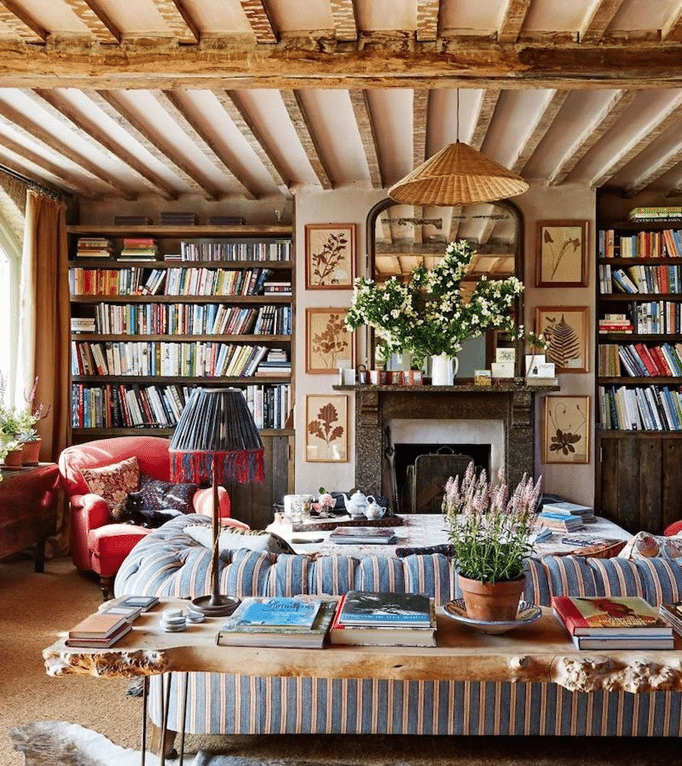 Exposed Wood Beam Ceiling