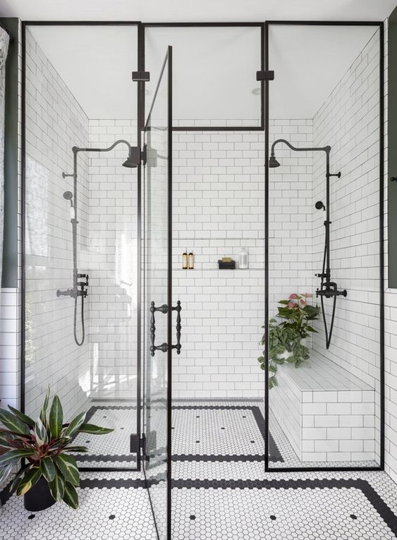 Go Vintage industrial bathroom