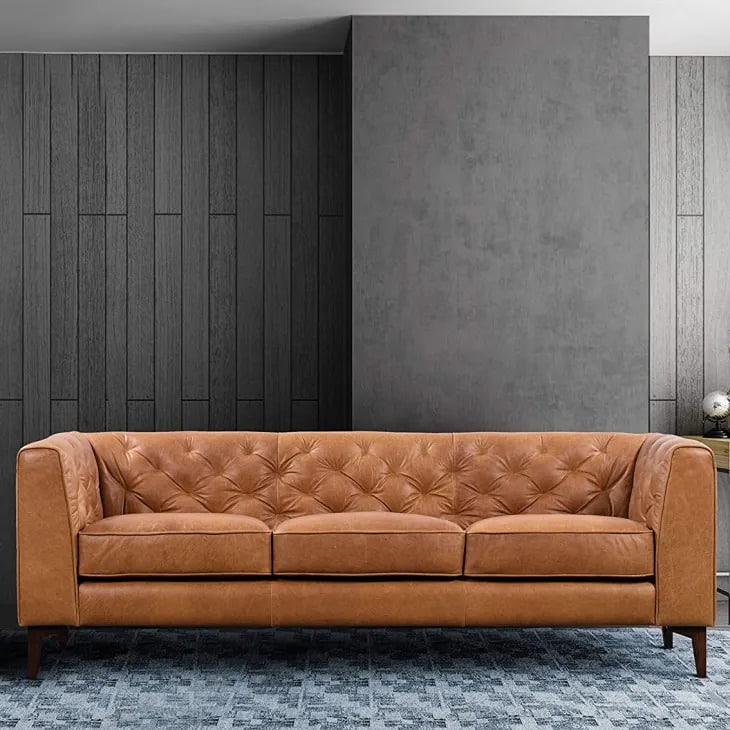 Italian Leather Sofa 