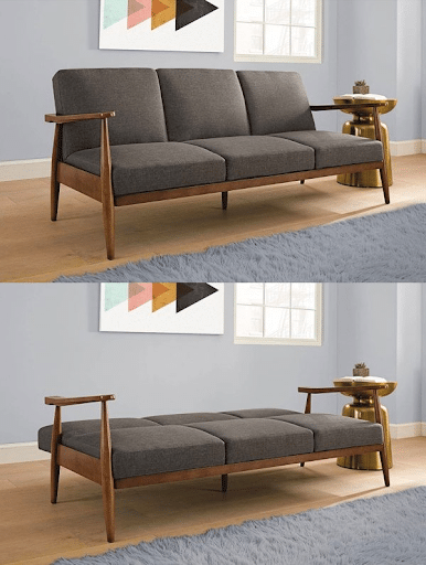 Mid-Century Style Futon