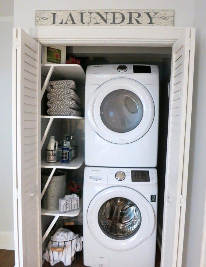 Space Age Closet Surprise Laundry Room