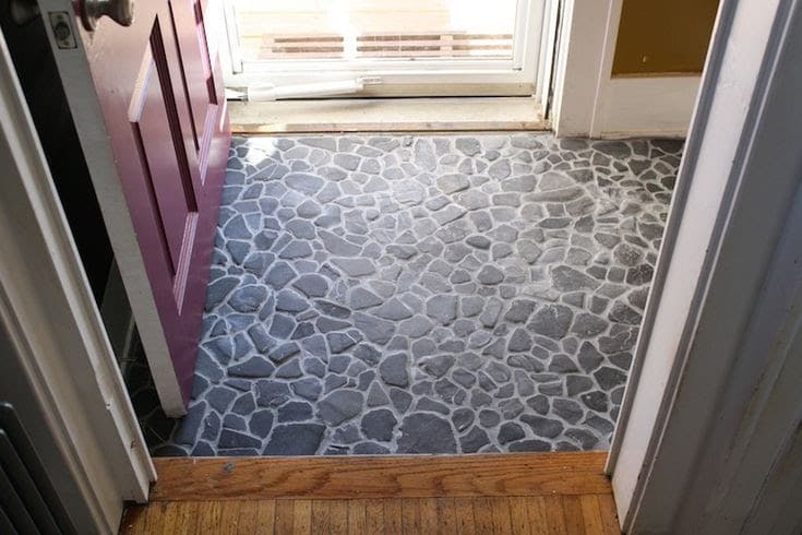 Stone to Create Hallway Tiles