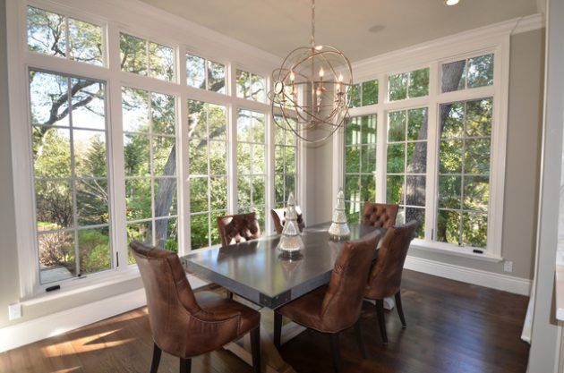 Let The Sunlight In mid century modern dining room