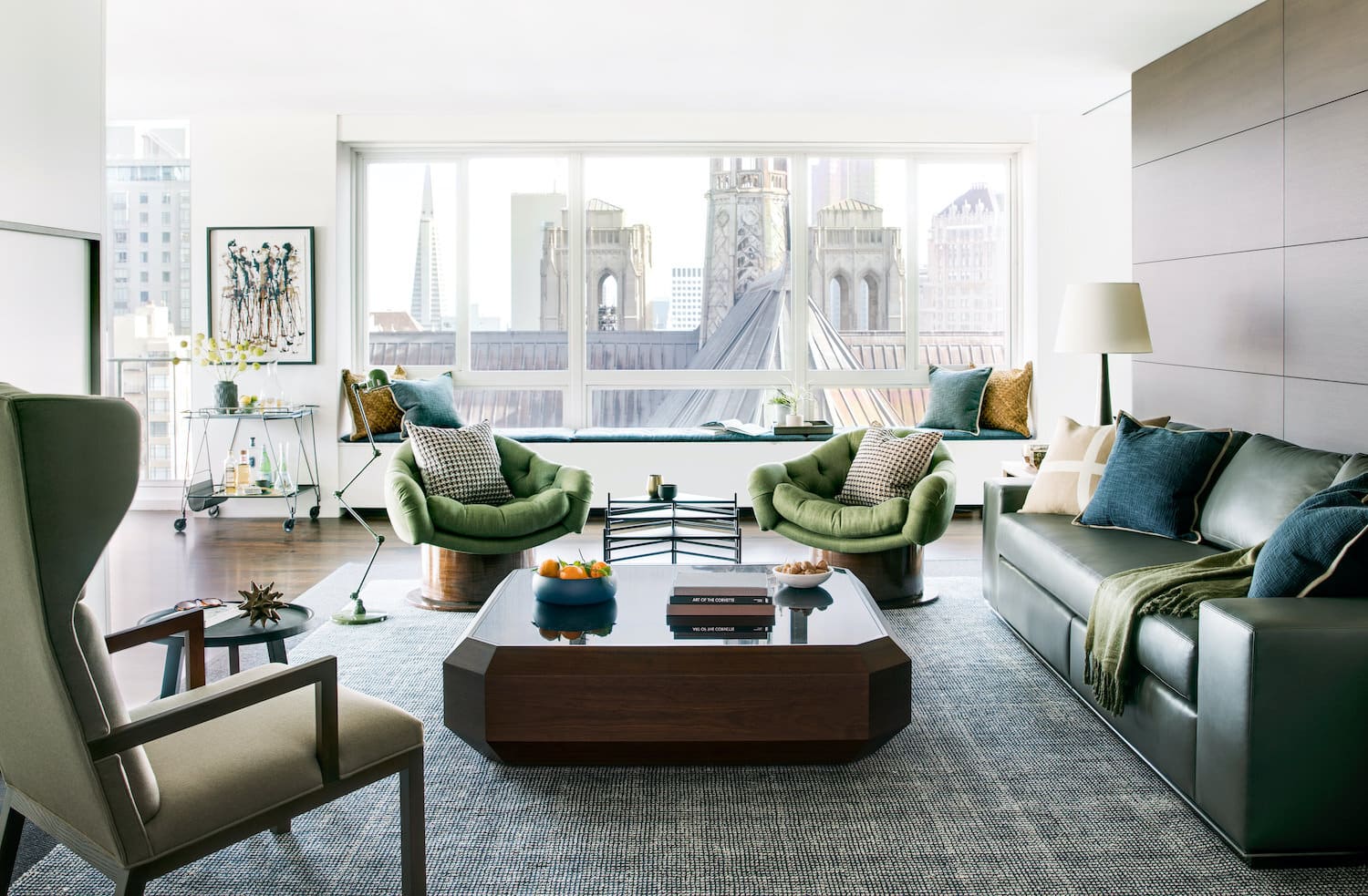 Vintage Mid-Century Modern Living Room