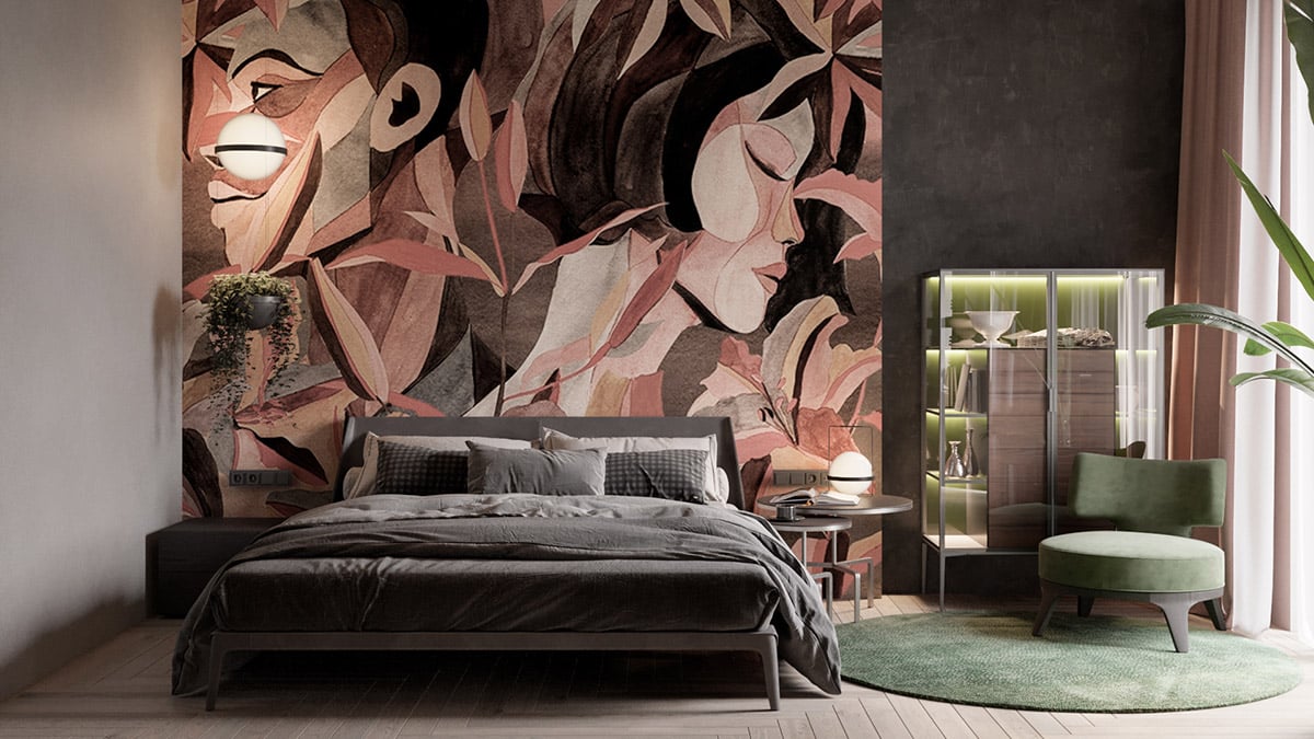 art lovers bedroom