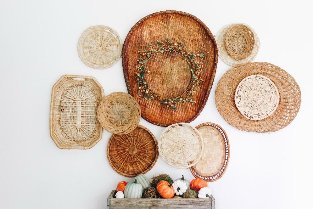 Basket Gallery Wall