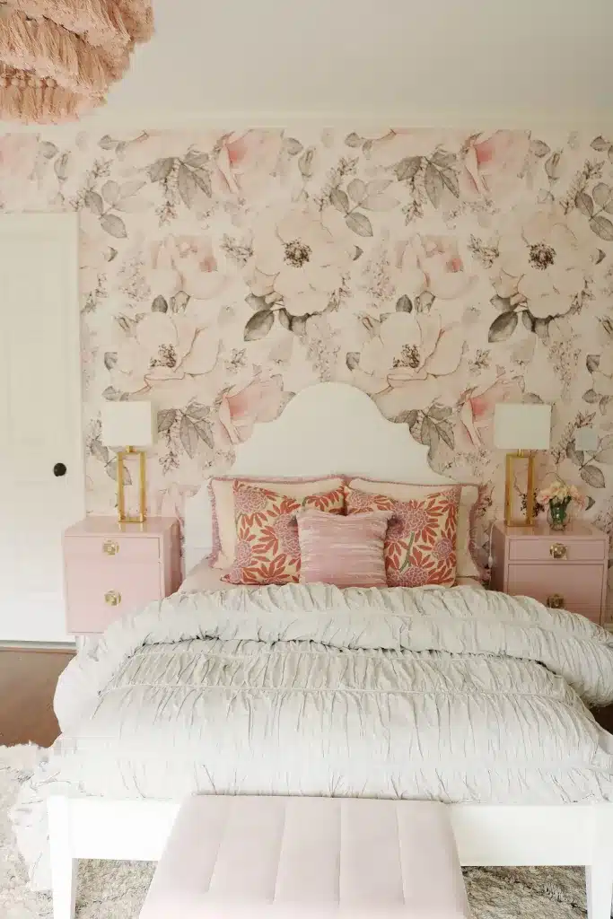 Vintage Floral Headboard