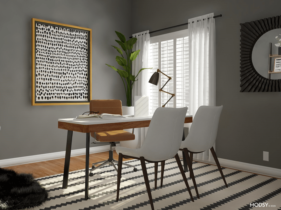 mid century office design 