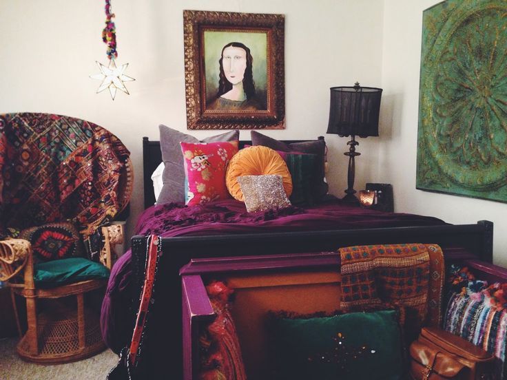 jewel tone bedroom