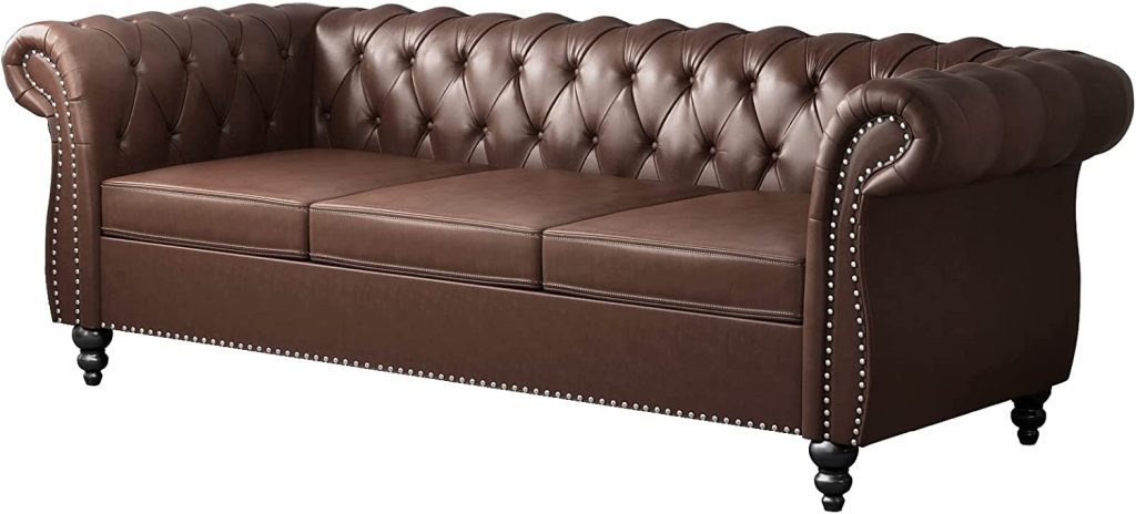 Chesterfield Leather Sofa