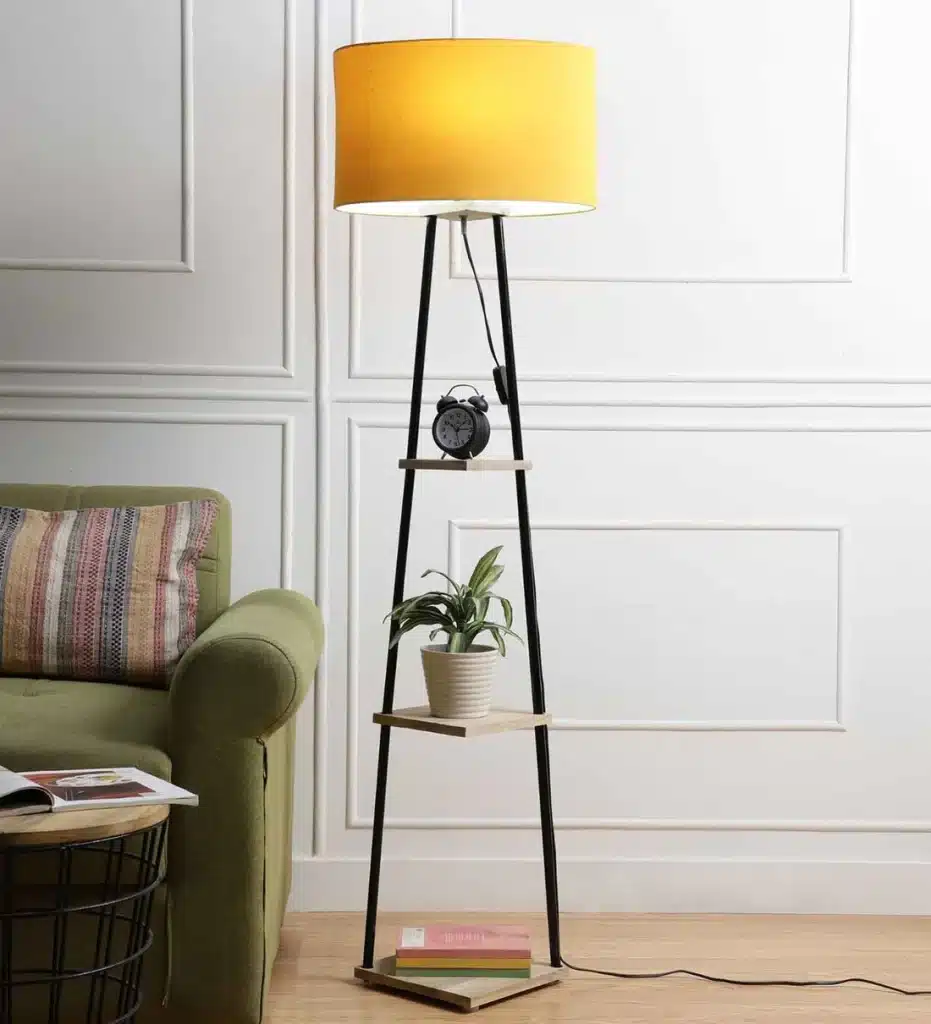 Floor Lamps with Shelves