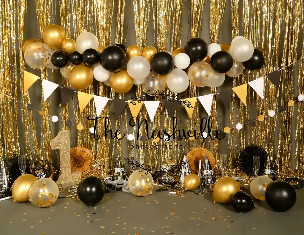 New Year's Eve Photo Backdrop